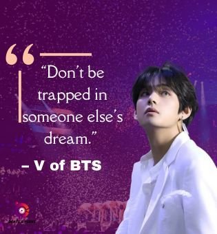 BTS Life changing Quotes by V