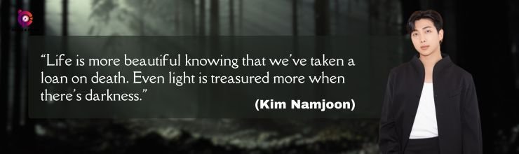 BTS Motivational Quotes by RM