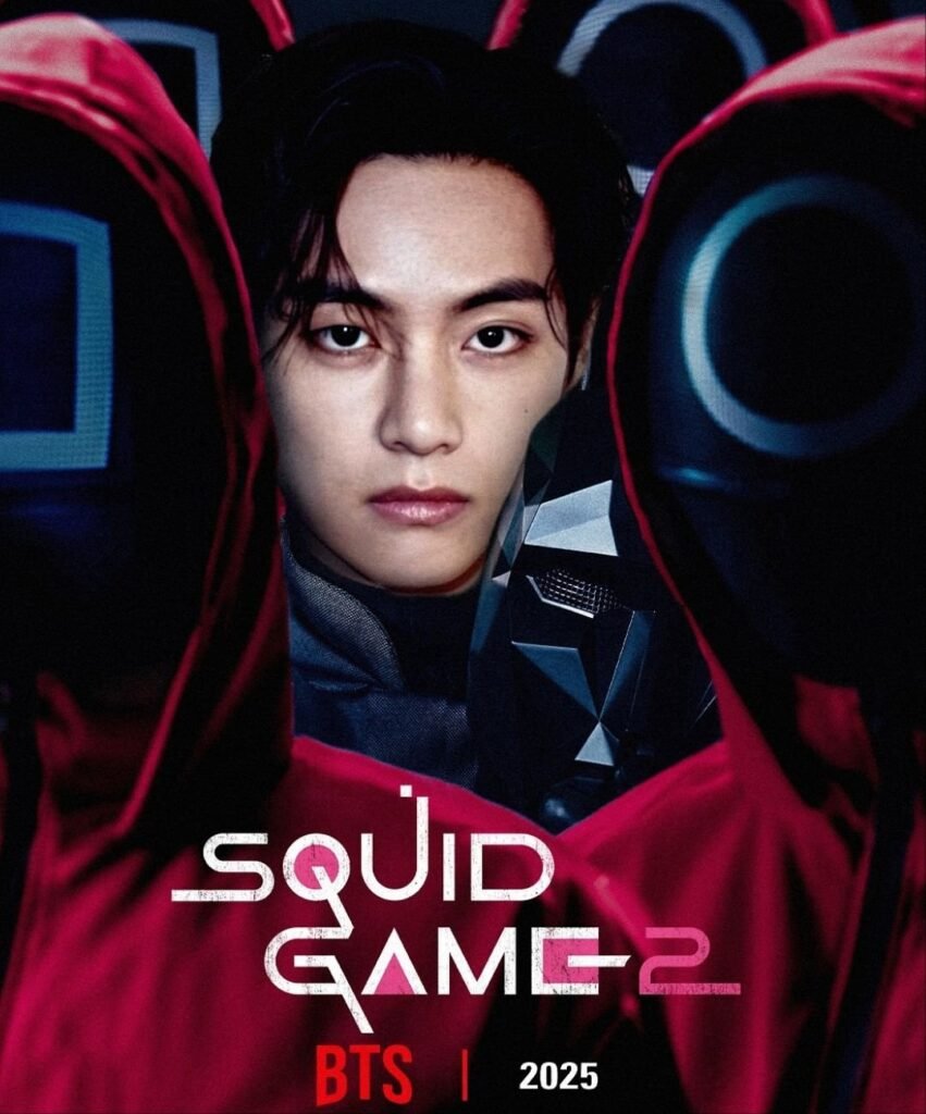 Taehyung in squid Game by Billboard Korea